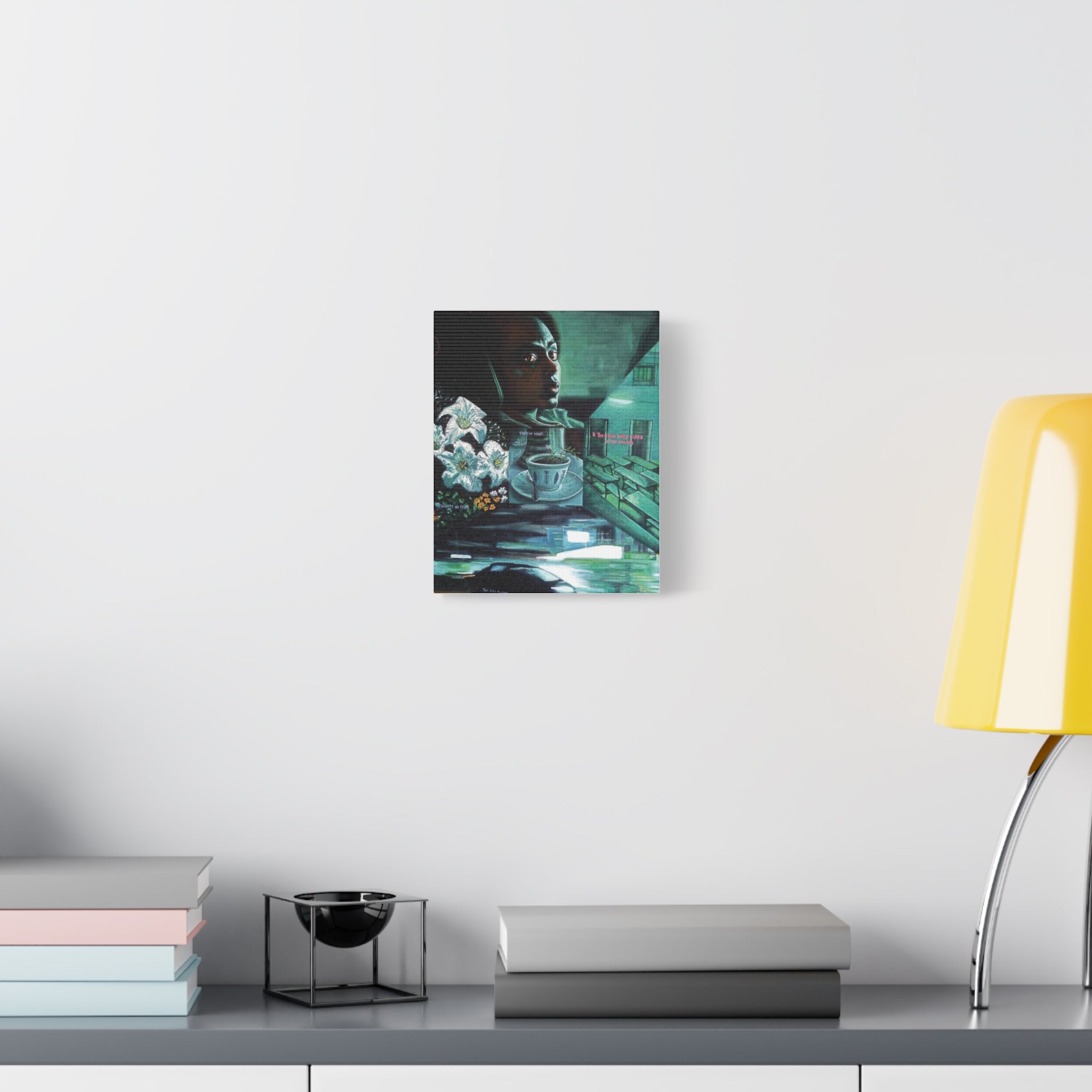 We bloom within the blur of life through its lessons By Daniel Tesfaye Matte Canvas, Stretched, 1.25"